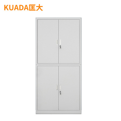 匡大 文件柜铁皮档案柜办公柜分体两节钢柜