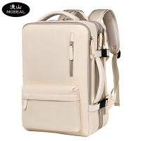 漫山 旅行双肩包男女高级感大容量多功能行李背包出差扩容旅游背包 MS-F8190-A(个)