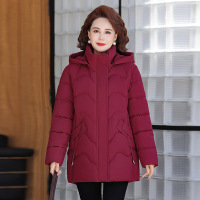 新款中老年棉衣女冬季新新款中年女装妈妈装棉服棉衣50岁保暖女冬