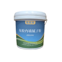 铁邦邦 免胶内墙腻子粉 白色20KG 桶
