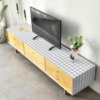 家柏饰(CORATED)电视柜桌布PVC桌布防水防油免洗茶几垫餐桌布电视机柜布盖布