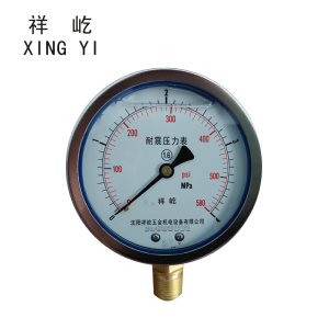 祥屹 耐震压力表 YTN100 0-4Mpa 块