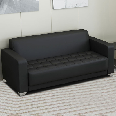 臻远 西皮三人位沙发 ZYJJ-80291 西皮 1830*810*800mm,西皮