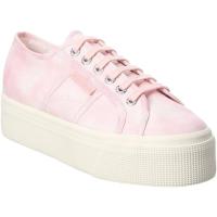 SUPERGA多彩系带厚底休闲板鞋女潮鞋春季百搭配色时尚增高运动鞋