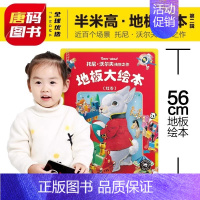 [地板大绘本]托尼沃尔夫红卷 [正版]法国全脑智能训练书纸贵满堂3-6岁全3册婴儿看图识物2触摸认知左右脑智力开发益智思