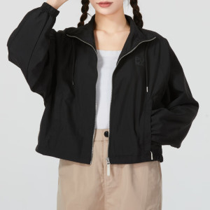 彪马(PUMA)外套女装新款时尚抽绳领口休闲运动上衣撞色拼接夹克626047-87 ZP