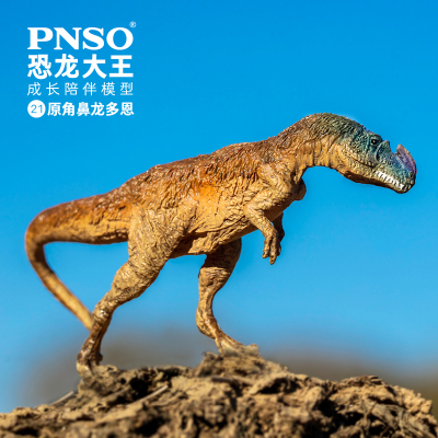 pnso小恐龙模型儿童玩具恐龙大王成长陪伴模型 021原角鼻龙多恩