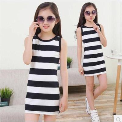 连衣裙2020新款夏装雪纺小女孩公主裙超洋气网红裙子夏季便宜