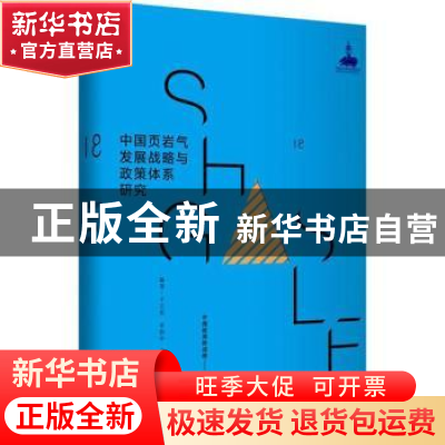 正版 中国页岩气发展战略与政策体系研究 于立宏,牟伯中,李嘉晨
