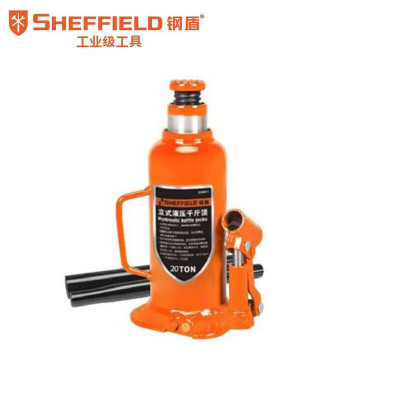 钢盾(SHEFFIELD) 立式液压千斤顶100T S160029 汽修换胎工具