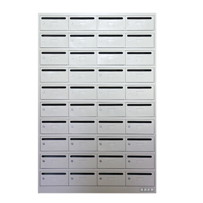 振奥 投递信报纸箱意见箱钢制带锁员工快递柜资料寄存柜/台(40门)
