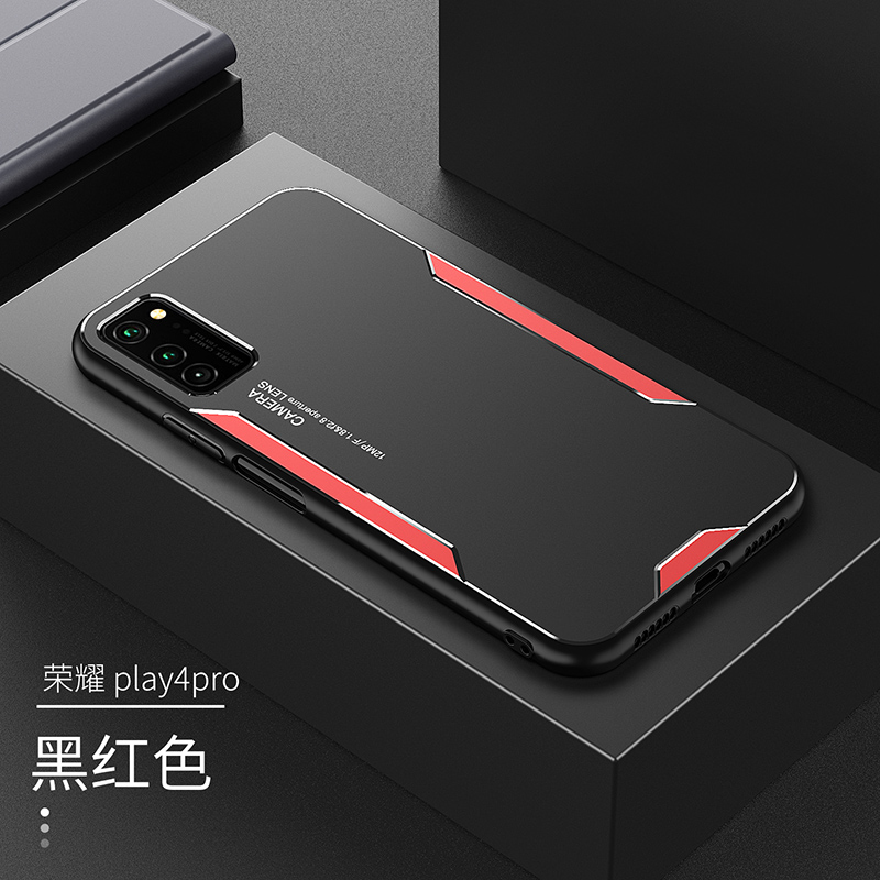 圣幻 荣耀honor paly4Tpro保护套play4T手机壳TNNH-AN00防摔荣耀play4/4pro金属壳刀锋