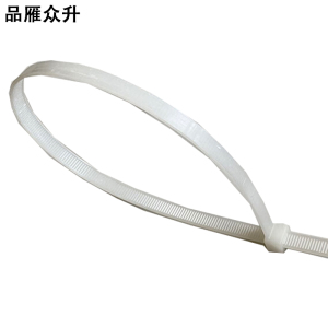 品雁众升 尼龙扎带 5*300mm 白色 根
