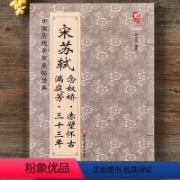 [正版] 宋苏轼满庭芳三十三年 念奴娇赤壁怀古 苏东坡赤壁赋八开简体旁注 中国历代名家名帖经典 宋苏武行书书法临摹碑帖