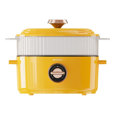 山水 电煮锅(多功能火锅)S-HG1526黄色