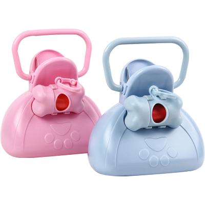 粪便处理器狗狗拾便器宠物厕所清洁夹遛狗用品铲屎器