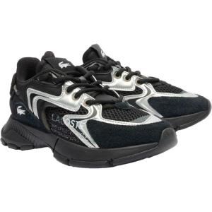 Lacoste女士休闲板鞋轻便百搭网布拼接运动鞋街头潮牌镂空设计低