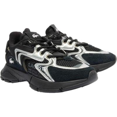 Lacoste女士休闲板鞋轻便百搭网布拼接运动鞋街头潮牌镂空设计低