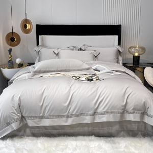 弗切尔珀榕100支纯棉纯色镂空款克莉丝四件套