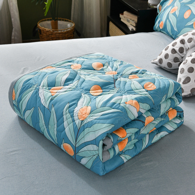 沿蔻被子夏凉被空调被夏被可水洗机洗单人双人儿童薄被子被芯