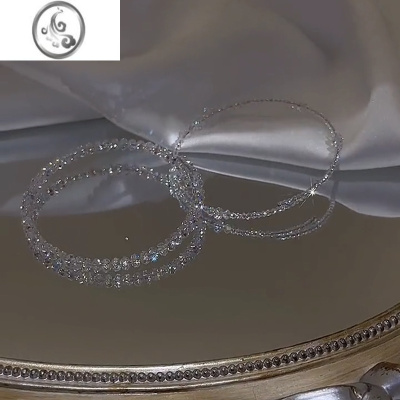 JiMi水晶串珠手链女夏季ins轻奢小众设计感精致手镯闺蜜手饰2023新款