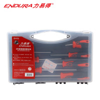 力易得(ENDURA)8件套橡塑柄螺丝批 磁性螺丝刀起子改锥 8PCS E1172 1套