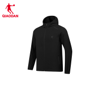 乔丹 男款梭织风衣运动风衣速干外套 KFD33251142S 黑色