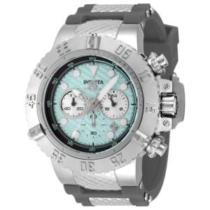 因维克塔(INVICTA)男士石英防水计时功能运动休闲手表不锈钢硅胶表带