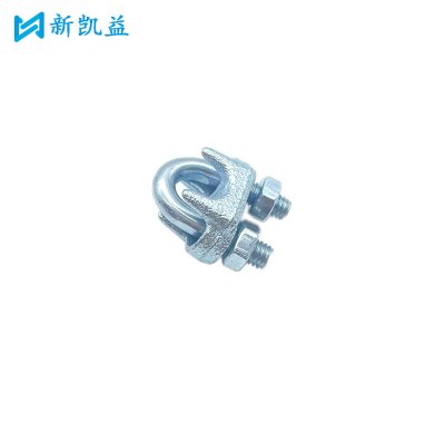 新凯益 镀锌钢丝绳卡 M6 个
