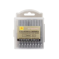 波斯(BOSI) 荧光系列6.3mm系列单头六角型旋具头 H6×65mm 10支 盒