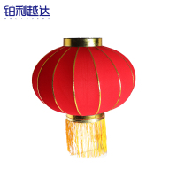 铂利越达 植绒灯笼 直径25cm 个