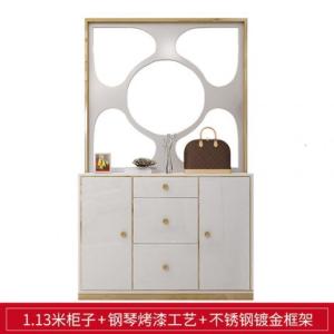 森美人轻奢进玄关柜客厅隔断柜屏风现代简约装饰柜间厅柜厅柜储物柜