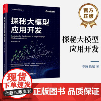 店 探秘大模型应用开发 李瀚 徐斌 大模型应用开发技巧书 RAG应用 大模型应用落地框架选型 调试部署运维大模型LLM应