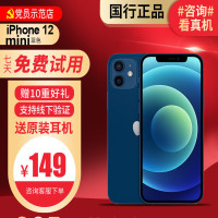 [99新]Apple/苹果 iPhone 12mini 128G蓝色 二手手机 二手苹果 12mini iPhone12