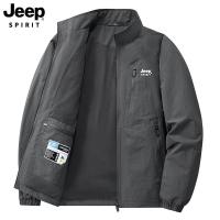 JEEPspirit夹克男士春秋休闲透气舒适宽松大码男外套6270