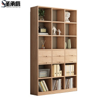 圣承启 落地书柜 三列台