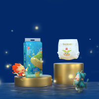 [吉娜推荐]Beaba碧芭宝贝麒遇记系列婴儿纸尿裤 纸尿裤L46片(9-14kg)