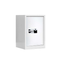 乙壬保密柜财务档案柜文件柜办公室资料储物柜保险柜电子密码国保锁单门白色-国保指纹锁