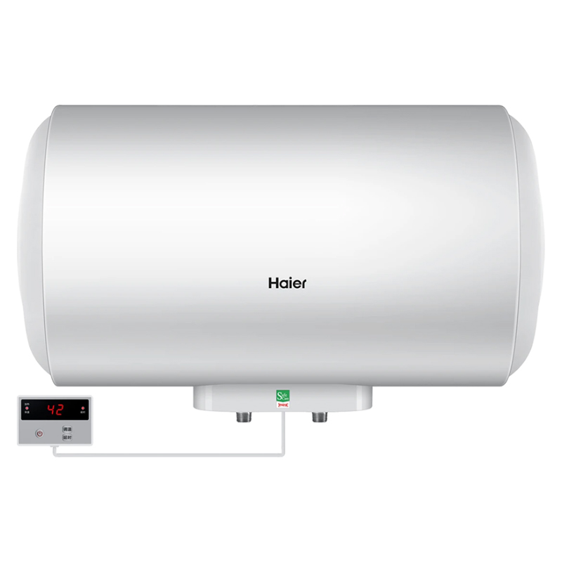 海尔(Haier)电热水器80升线控隐藏安装2200W速热 二级能效家用卫生间洗澡预约洗浴一键温水 LQ