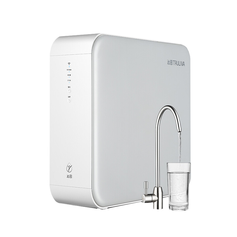 沁园(qinyuan)小白鲸s400净水器 家用厨房直饮ro反渗透400g无桶大通量