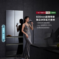 松下(Panasonic)NR-W582TX-W 573升超薄全嵌法式家用电冰箱 纳诺怡净味 四季舱温度