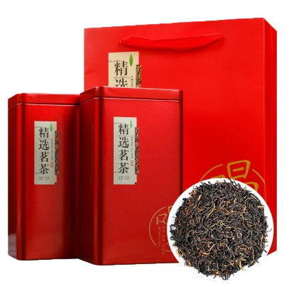 源御露精选茗茶新茶金骏眉武夷浓香型红茶散装茶叶蜜香礼罐装500g