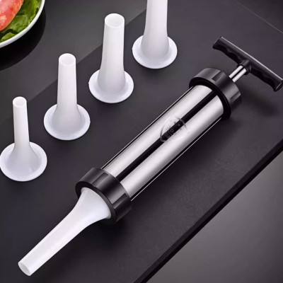 荣事达(Royalstar)手推灌注肉肠器家用手动注肉肠厨房工具按压灌注