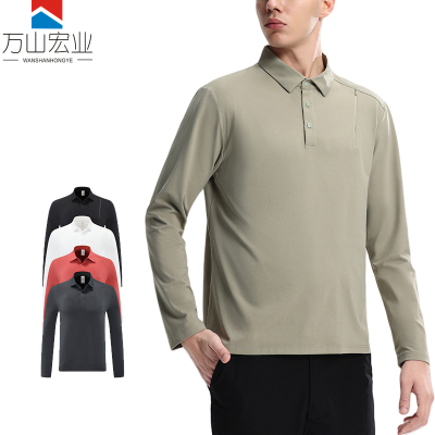 万山宏业 长袖T恤 polo衫 W61209 件