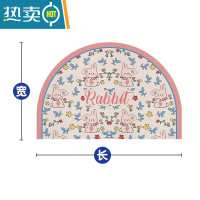 敬平卫生间卡通硅藻泥吸水地垫厕所浴室门口防滑地毯家用进门卫浴脚垫防滑垫