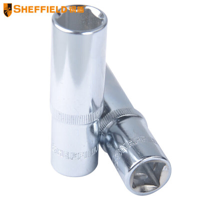 钢盾(SHEFFIELD) S011712 12.5mm系列公制6角长套筒12mm[家用]