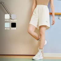 361°运动短裤女夏季新款针织宽松透气五分裤女复古学院风休闲短裤女