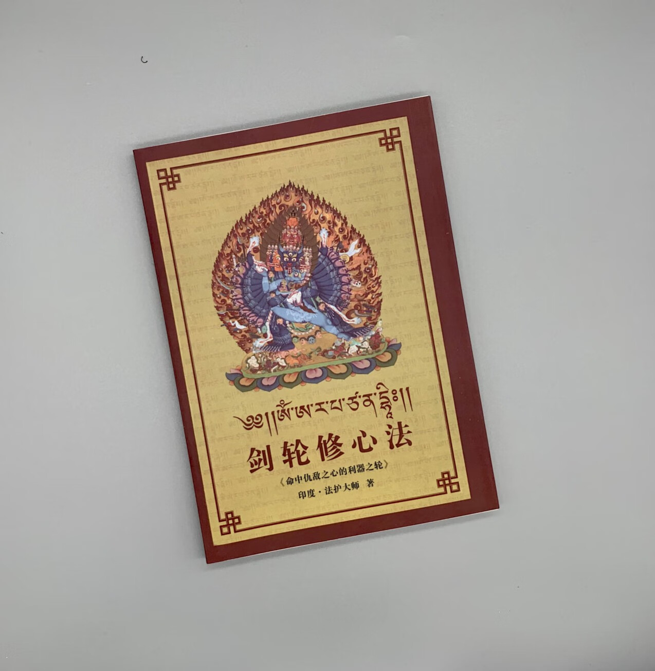 藏传佛教书籍 经书密宗 剑轮修心法 法护大师 利器之轮