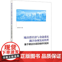 城市群经济与金融系统耦合协调发展机理(基于耦合协调四维研