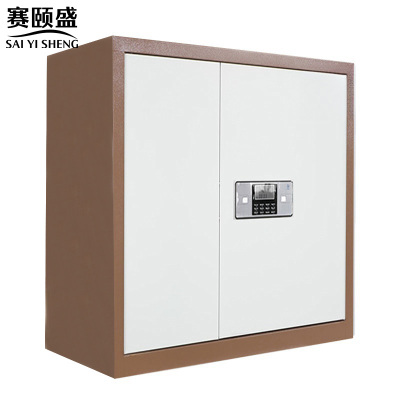 赛颐盛单节保密柜咖白900*430*950mm台